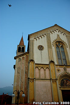 chiesa di Cazzano - strada del soave