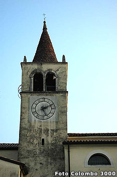 campanile chiesa Costeggiola - strada del soave