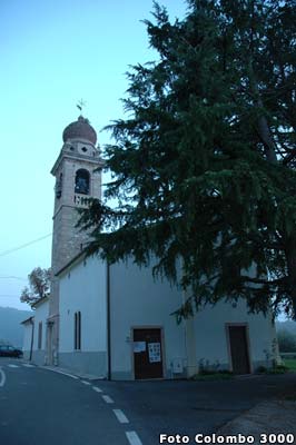 chiesa parrocchiale di Mezzane - strada del soave